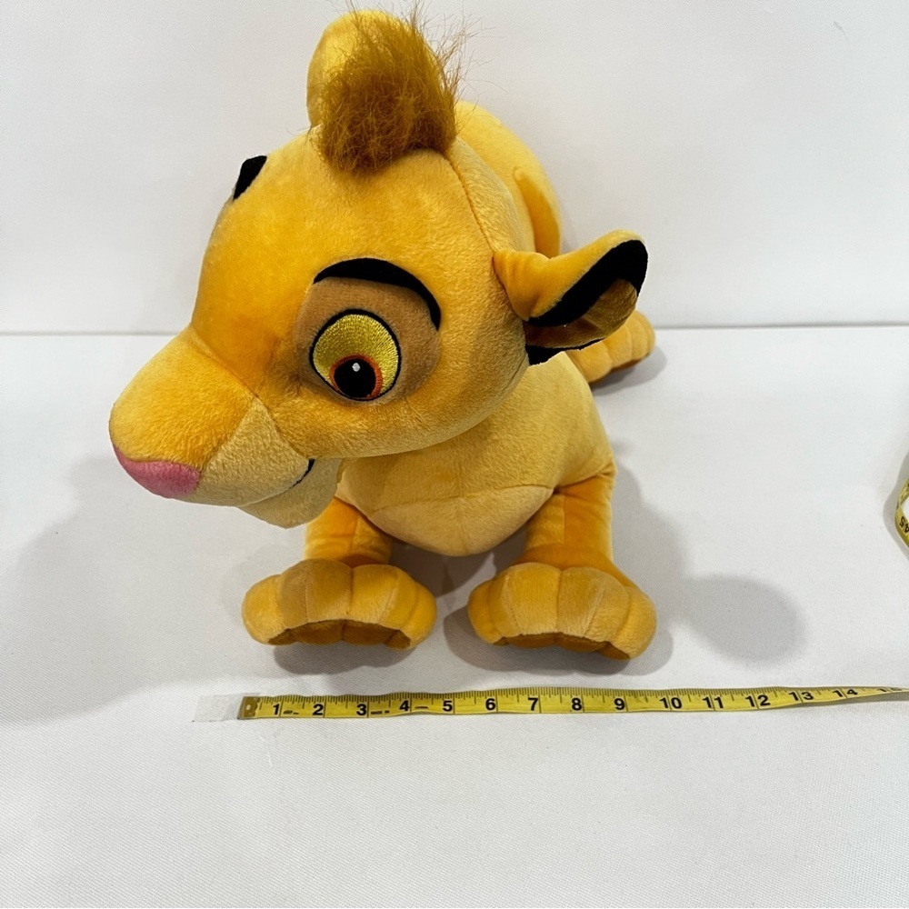 Disney Lion King Simba Plush Stuffed Animal Size 19" Golden Yellow - Picture 10 of 15